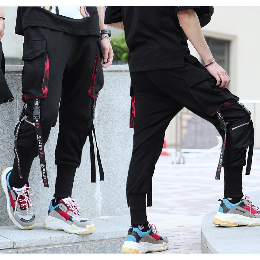 Quần jogger Túi Hộp Nam Chất Thun BC Cao Cấp Siêu Co Giãn Thời Trang Đường Phố JOGGER NAM 9000039