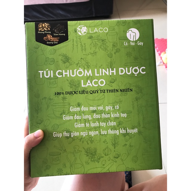 Túi chườm thảo dược Laco