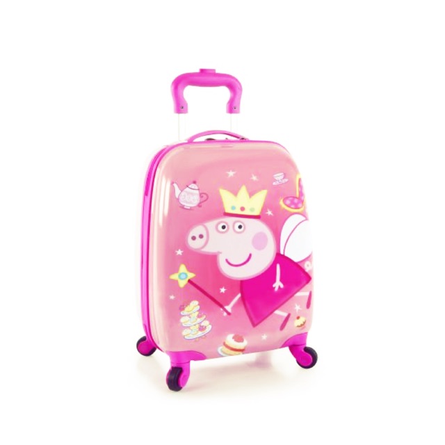 Vali kéo xoay 360 hình nhân vật Peppa pig-18 inch