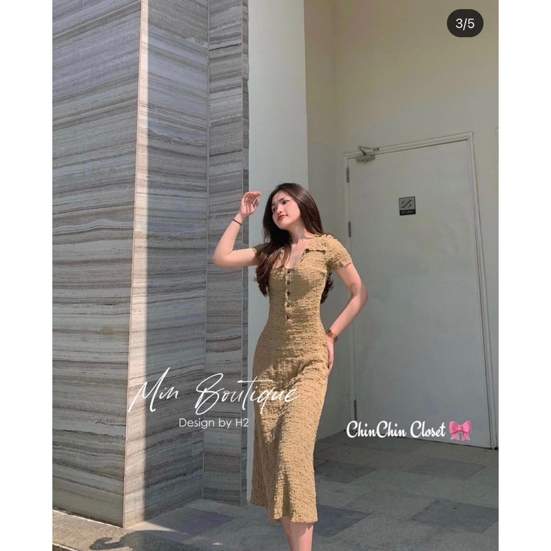 Váy body chun cổ trụ ❌SALE SOCK❌ tôn dáng, cực xinh, hang chuẩn loại 1 ( kèm ảnh thật ) | BigBuy360 - bigbuy360.vn