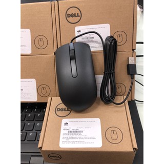 Chuột máy tính DELL MS116 - Chuột máy tính có dây. BH 12 tháng, hàng nhập khẩu -muatuyet87