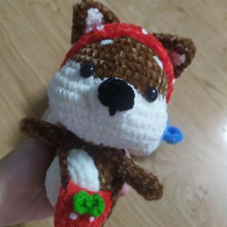 Móc khóa len nhung