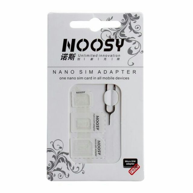 Bộ chuyển đổi Nano Sim thành Micro Sim (2 Bộ)