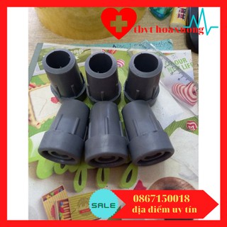 [giá tốt] Đế cao su nạng inox Việt Nam-1 đôi