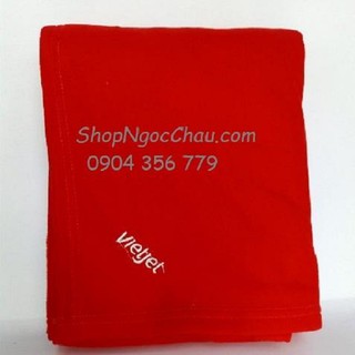 Chăn nỉ đỏ Vietjet Air 1mx1m6