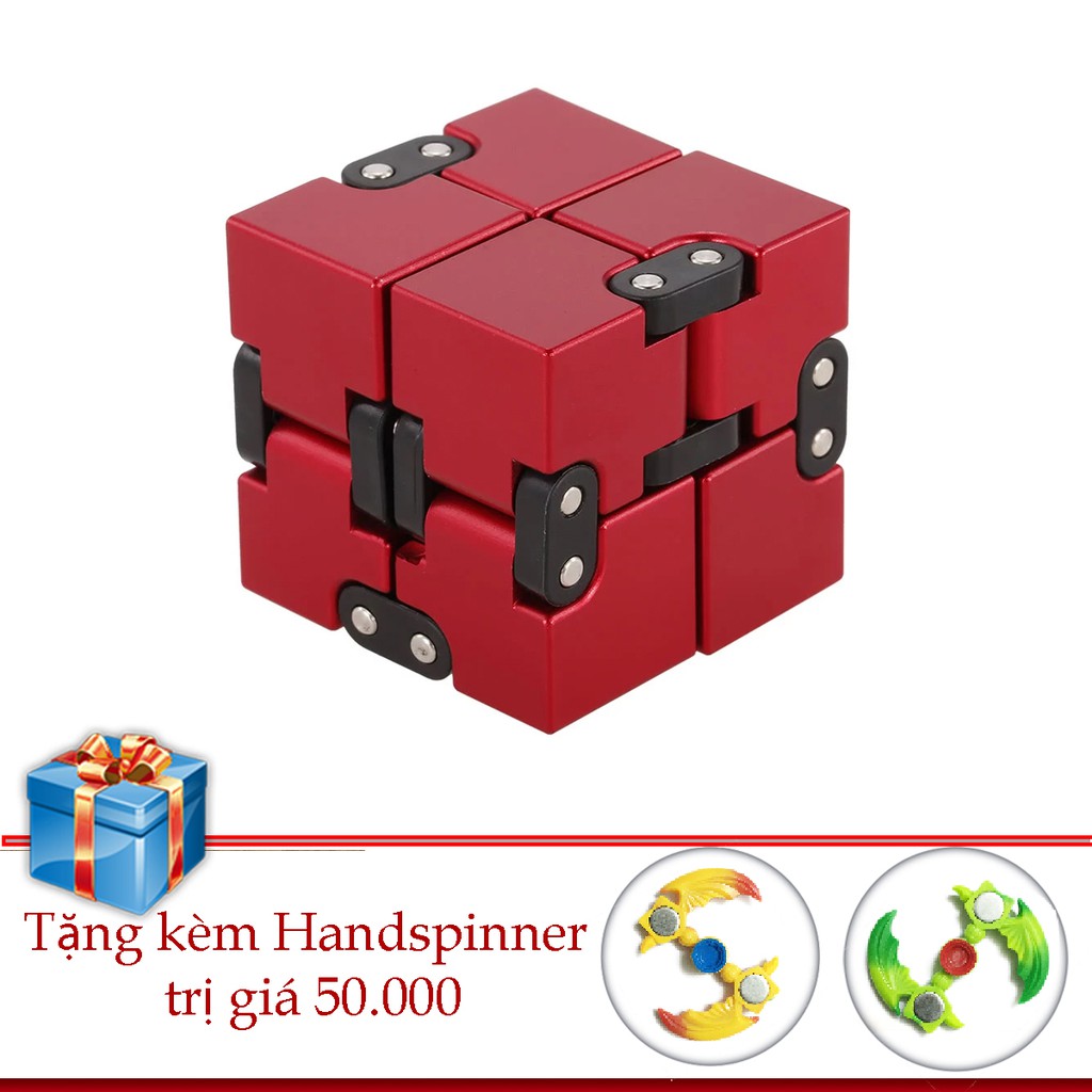 Khối Quay Infinity Cube Nhôm Vô Cực Tặng Kèm Spinner- Legaxi