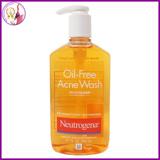 SỮA RỬA MẶT NGĂN NGỪA MỤN NEUTROGENA OIL-FREE ACNE WASH 269ML