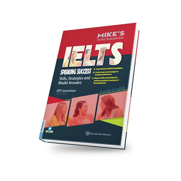 Sách - Combo Luyện thi IELTS: Bí Kíp Tự Học Ielts 8.0 Academic Ielts Mike + 3000 từ vựng tiếng Anh thông dụng nhất