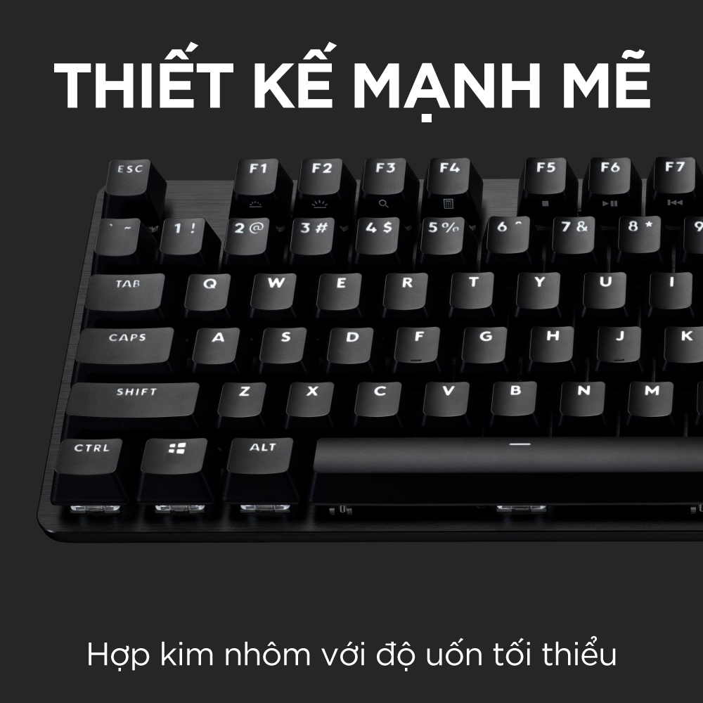 [ELLOGI3 giảm 10%] Bàn phím cơ game Logitech G413 TKL SE | G413 SE Full size – Keycap PBT, Anti-Ghosting