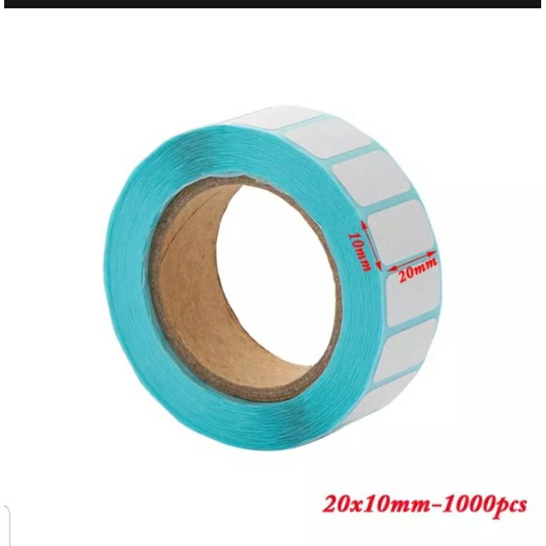 Giấy in nhiệt mã vạch, tem nhãn 20x10 mm, 1tem/hàng