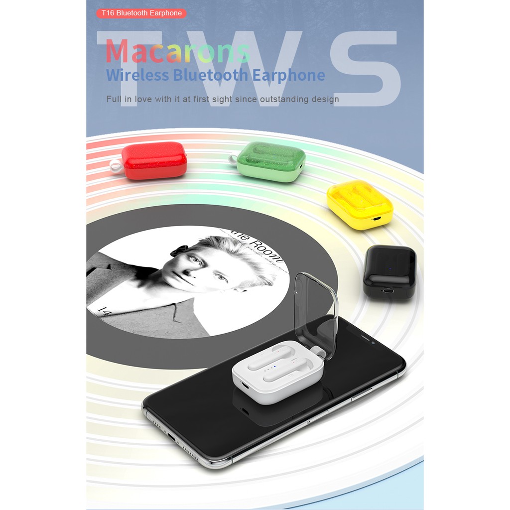 Tai nghe Bluetooth không dây IP Huawei vivo điều khiển cảm biến âm thanh .5.0