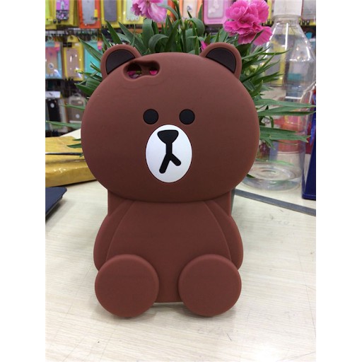 CUTEỐp lưng mềm kiểu dáng gấu nâu xinh xắn cho samsung j7 / j710  / 2016 / j2 / j5 /j7 / prime / j3 / a5 / a510 / G530