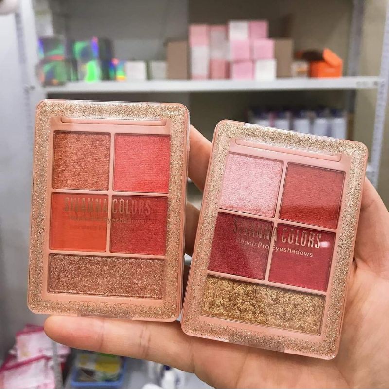 Phấn mắt 5 ô Sivanna Color Peach Pro Eyeshadow