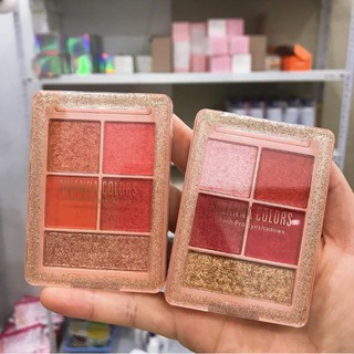 Phấn mắt 5 ô Sivanna Color Peach Pro Eyeshadow