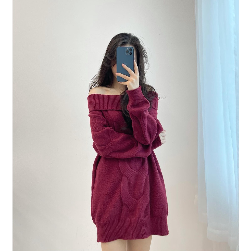 (FREESHIP) áo trễ vai vặn thừng miho.house