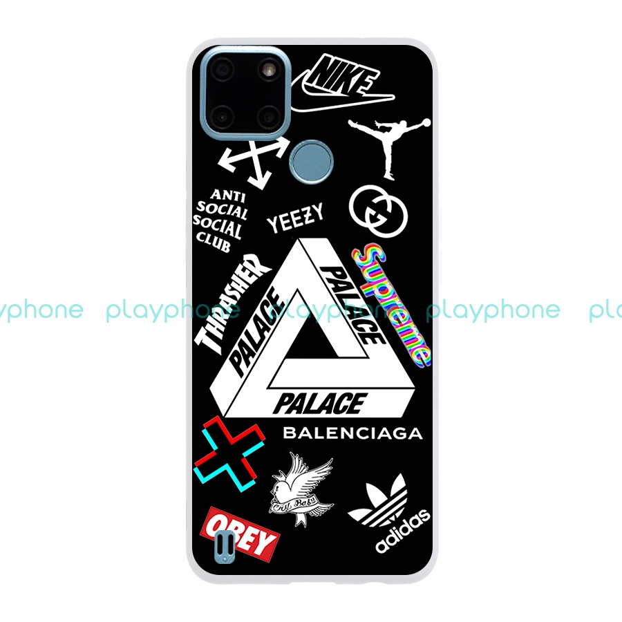 Ốp lưng Realme C21Y C15 C20 C17 C3 C3S C2 C3i C2s C11 C25 C1 C25S Dẻo Đen và Dẻo Trong Suốt Mau Place Playphone