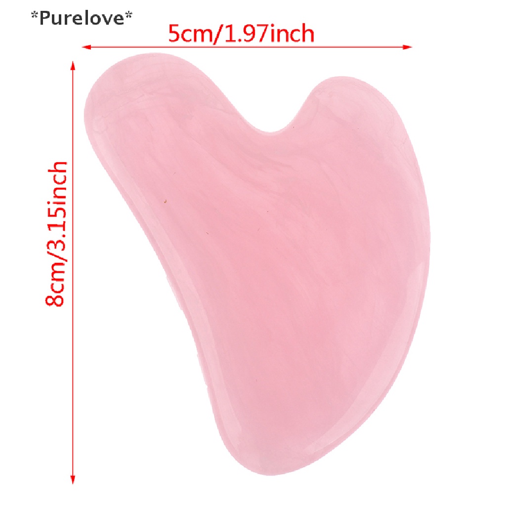 1 Dụng Cụ Cạo Mát Xa Guasha Bằng Nhựa Gua Sha