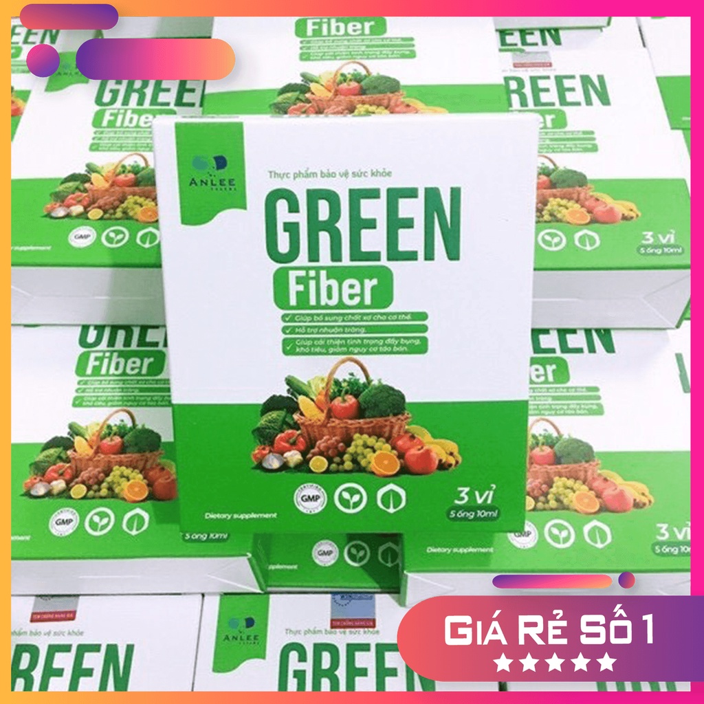 Bộ đôi hỗ trợ táo bón_Men Probiotics Bio3 + Chất Xơ Green Fiber