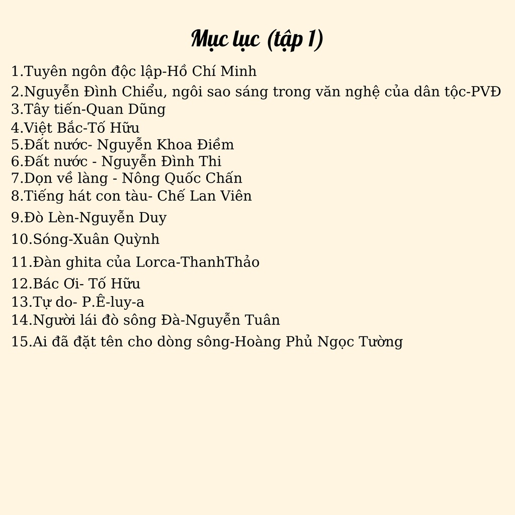 Sticker ngữ văn lớp 12, tiêu đề tác phẩm ngữ văn lớp 12