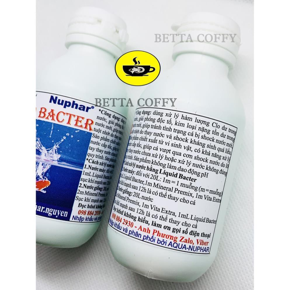 Dung Dịch Nuphar Liquid Bacter Chống Sốc Nước Cho Cá - Xử Lý Nước 🦐