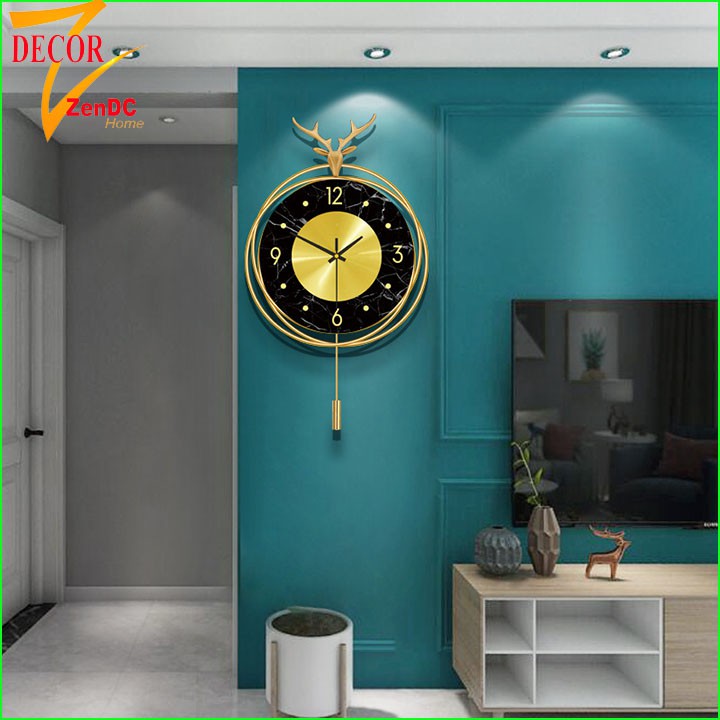 Đồng hồ treo tường đẹp để trang trí phòng khách phòng ngủ - DC011