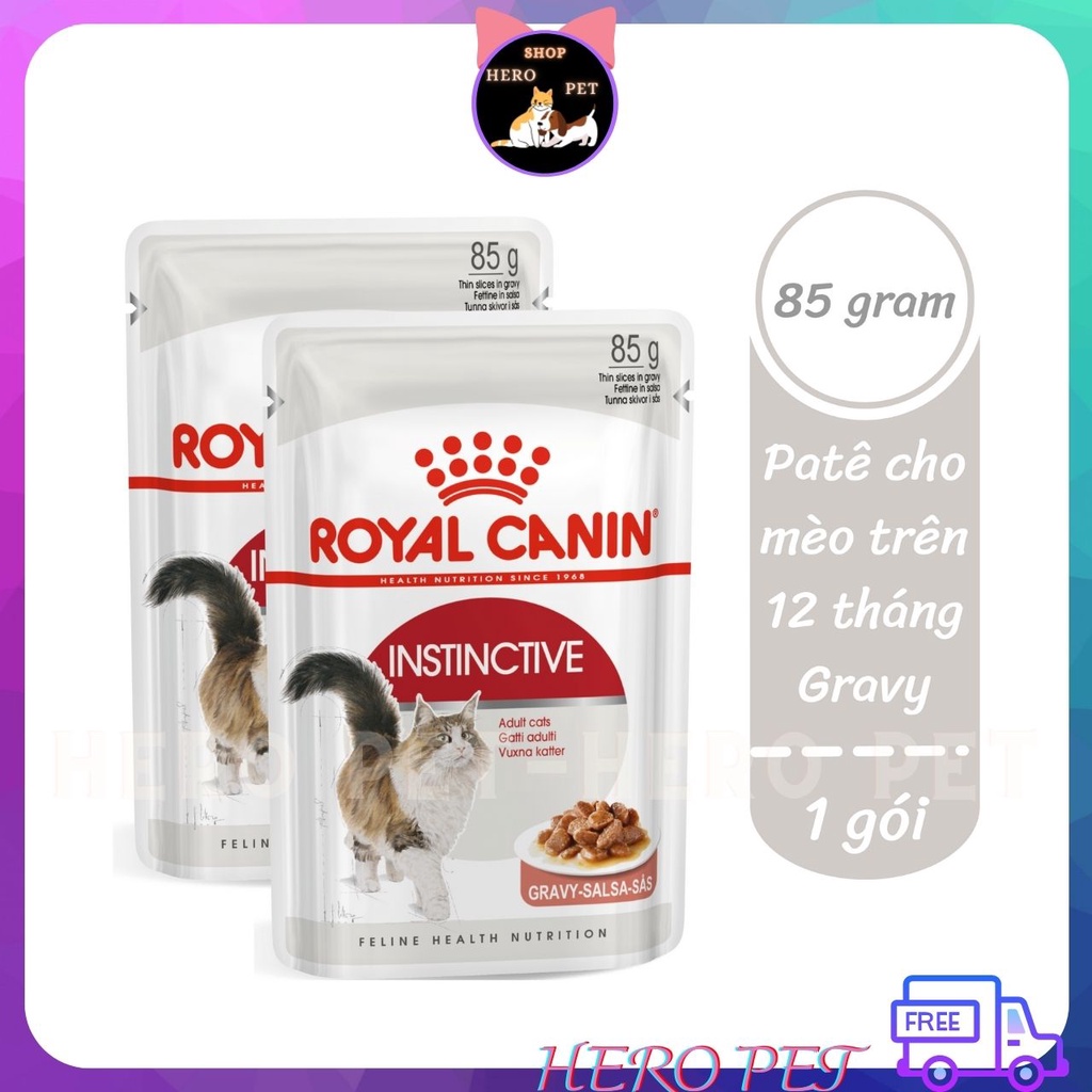 Pate Royal Canin Cho Mèo Lớn Instinctive 85g - Heropet