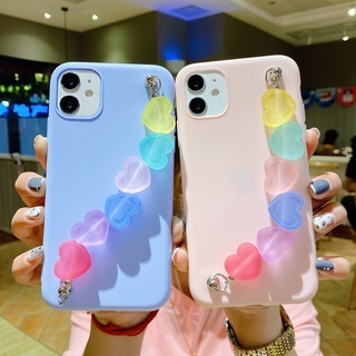 Casing Samsung Galaxy S22 S21 S20 Ultra S20FE S10 S9 S8 Plus S10E Note 20 Ultra 10 Pro 9 8 Cartoon Love Bracelet Soft Phone Case