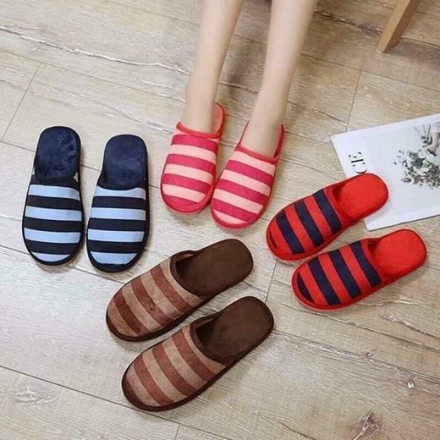 Dép /sục bông  nam nữ đi trong nhà loại dầy chống trơn.