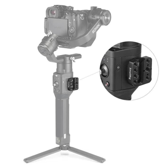 SMALLRIG Đế Gắn Máy Ảnh Dji Ronin-S Với Thanh Nato Rail Arri 2214