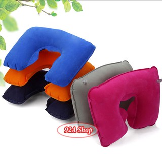 GỐI HƠI DU LỊCH PICNIC MÁY BAY Ô TÔ