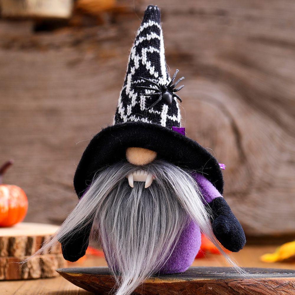 YIYU Đồ trang trí Nhân Vật Tyrler1 Gnome Bằng Vải Dệt Kim Sáng Tạo Trang Trí Nhà Cửa / Halloween