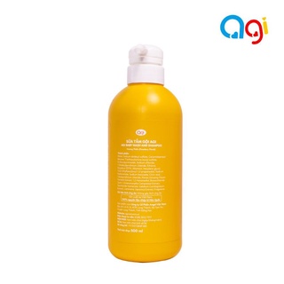 Sữa tắm gọi agi 500ml 2 in 1 mới