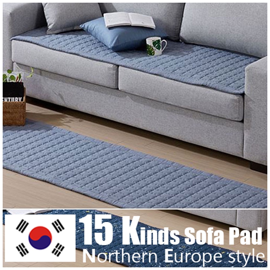 ⭐Hello bedding⭐Thảm Trải Ghế Sofa 100% Cotton Chất Lượng Cao Phong Cách Hàn Quốc