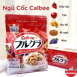 Ngũ cốc Calbee Nhật 750g mẫu mới