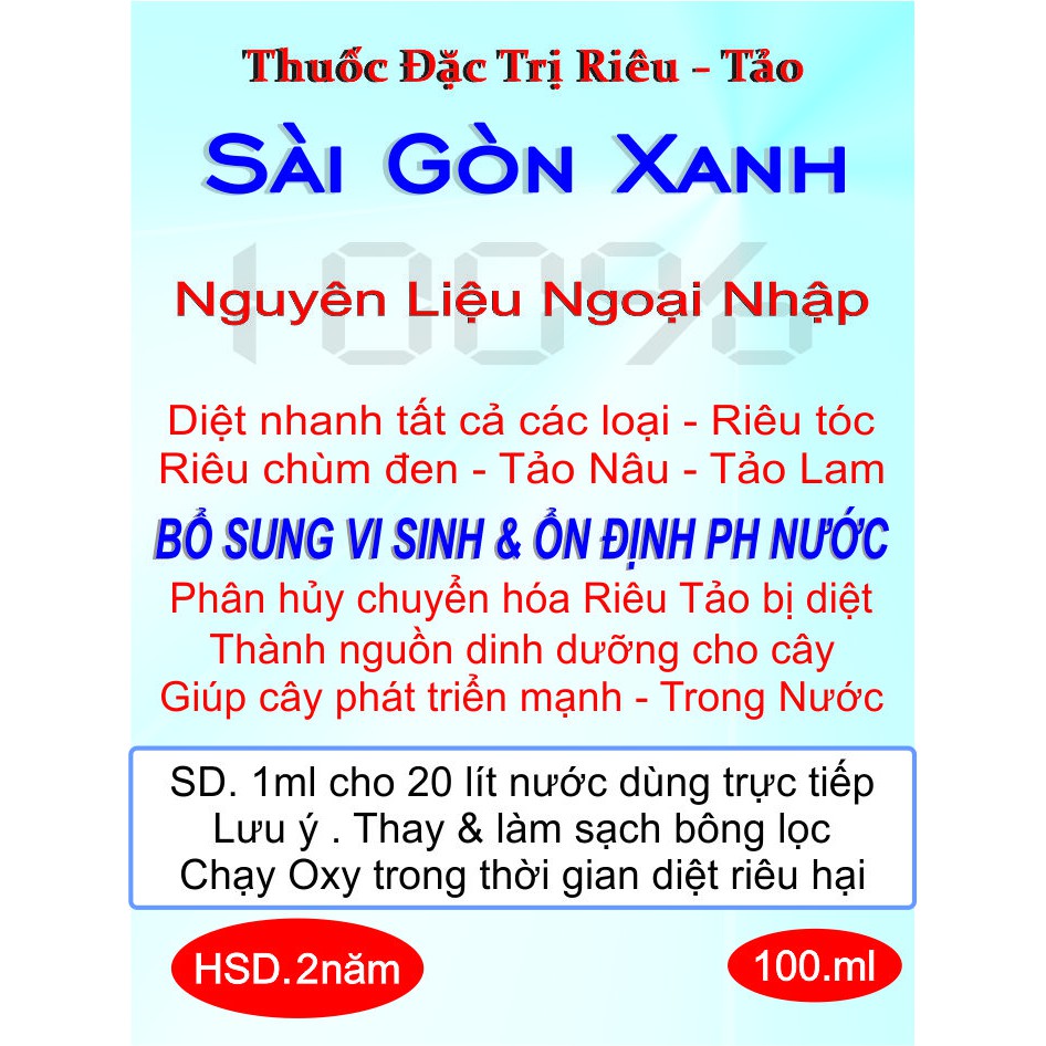 Diệt Rêu & Ốc - Hiệu Quả Nhanh - An Toàn Cho Thủy Sinh