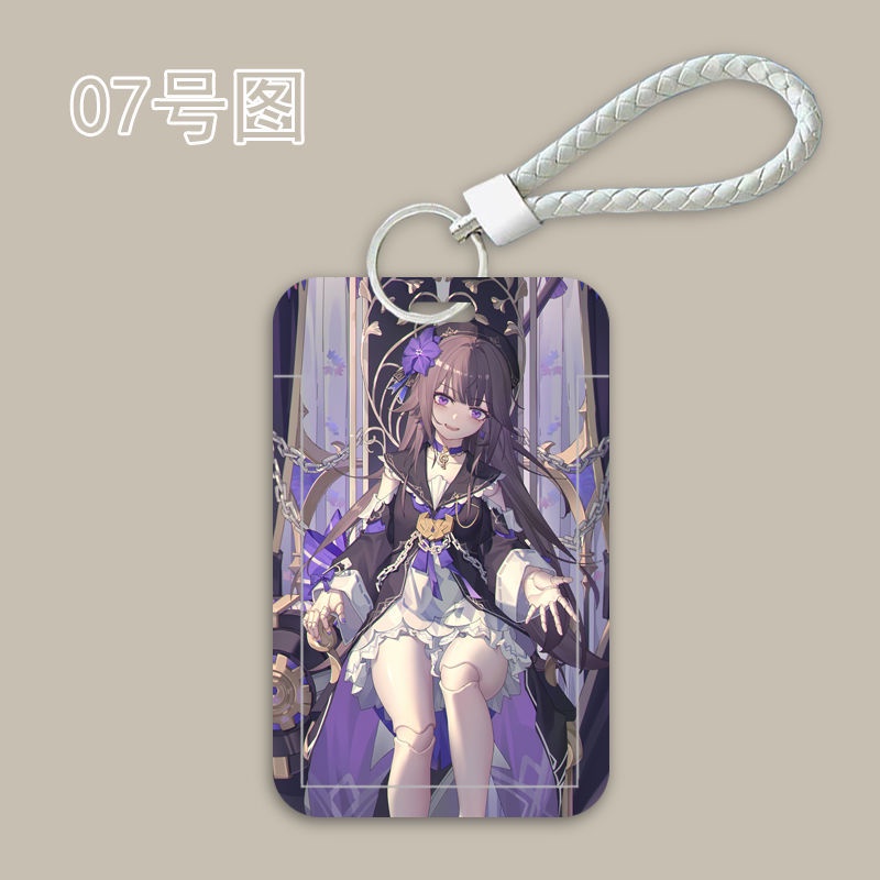 Honkai: Star Rail Card Sleeve Honkai Impact 3 Name Tag New March 7th Case Student Bus Card Game ID Sleeve Anime Lanyard Trailblazer
