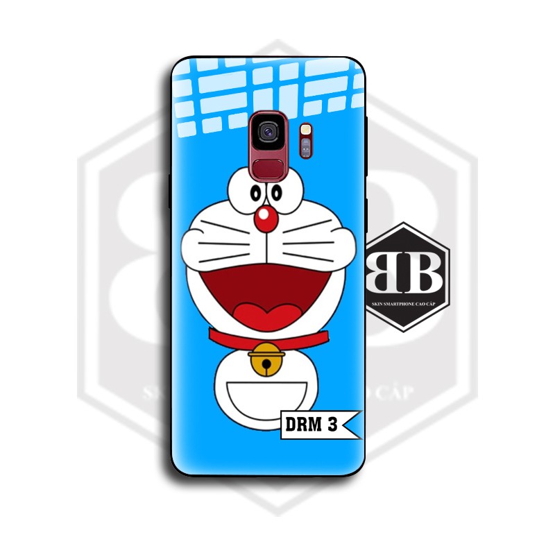 Ốp lưng kính cường lực SAMSUNG S7 EGDE / S8 / S8 PLUS / S9 / S9 PLUS hình doraemon đẹp,giá hạt rẻ