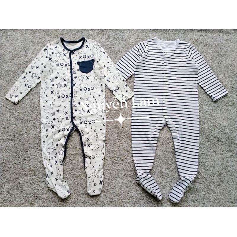 Sleepsuit coton cho bé trai , bé gái