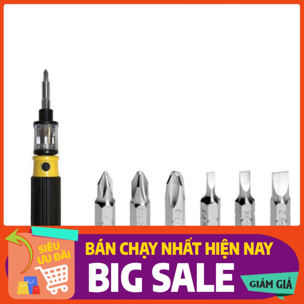 [FREE SHIP] 💥[FREESHIP TOÀN QUỐC]💥Bộ Tua vít Nam Châm Đổi Đầu ĐA NĂNG 6 Trong 1💥SIÊU HOT💥