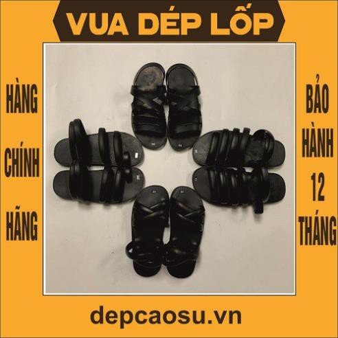 Dép cao su, dép Bác Hồ nhiều mẫu nhiều quai thương hiệu Vua Dép Lốp Phạm Quang Xuân, chính hãng, có bảo hành, ảnh thật