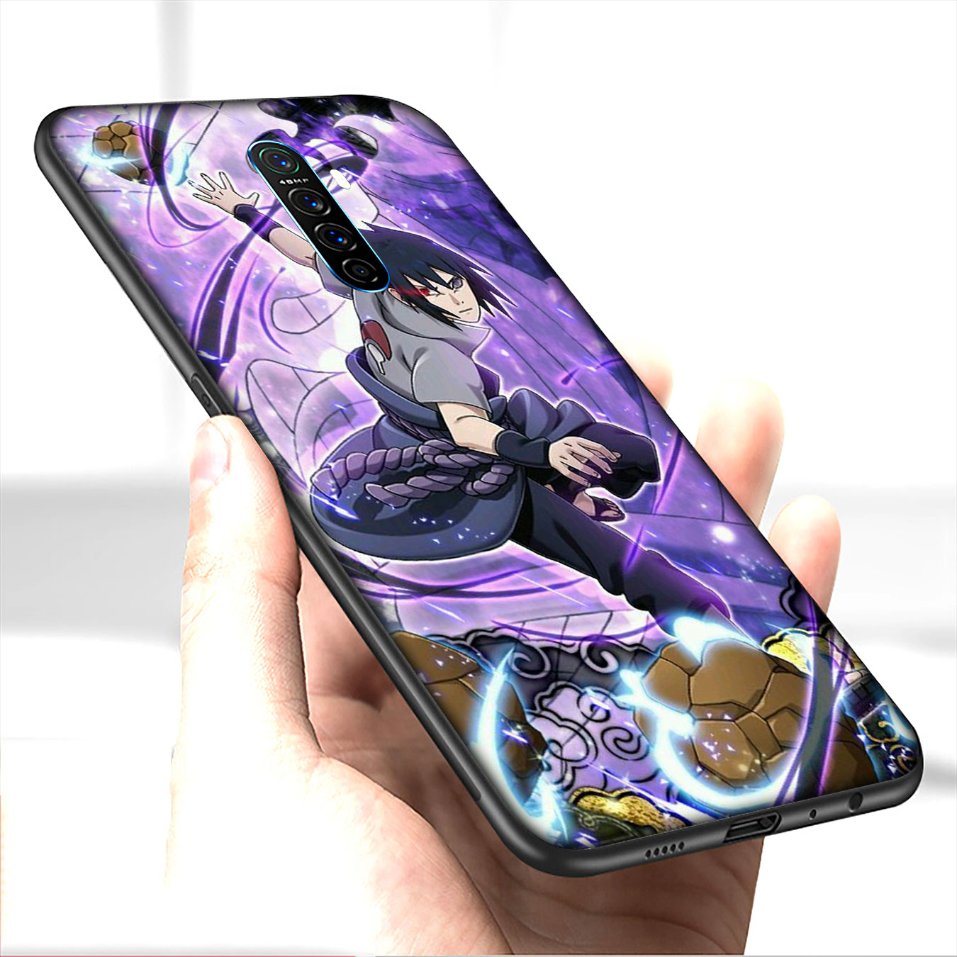Ốp Điện Thoại Silicon Mềm Hình Naruto Vs Sasuke Cho Iphone 12 Mini 11 Pro Max Se 2020 12 Mini