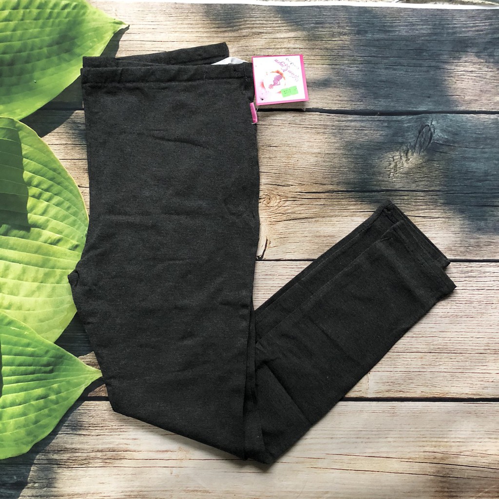 Quần legging bầu trơn (có chun chỉnh bụng)