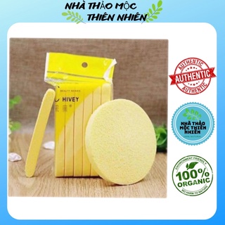 Bông nở rửa mặt Chivey Nhật (12 cây/gói)