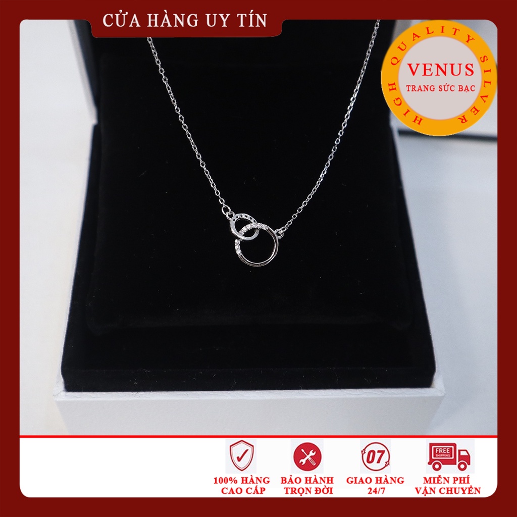 Dây chuyền nữ bạc ý- Trang sức bạc Venus