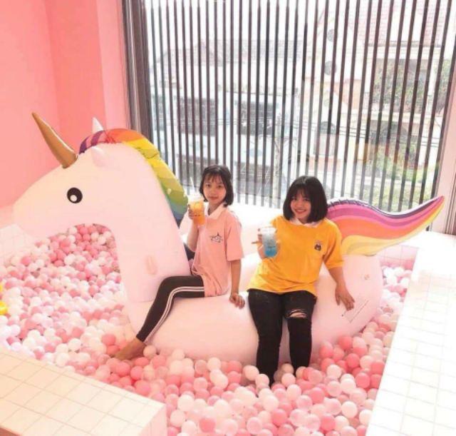 ÁO POLO NGỰA UNICORN HỒNG CUTE ULZZANG | BigBuy360 - bigbuy360.vn