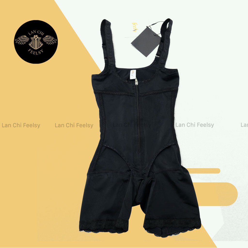 Đồ lót gen nịt bụng định hình giảm eo, mỡ lưng nách, sau sinh cho mùa hè Body S150Zip, mặc đầm ôm bó, áo dài không lộ | BigBuy360 - bigbuy360.vn