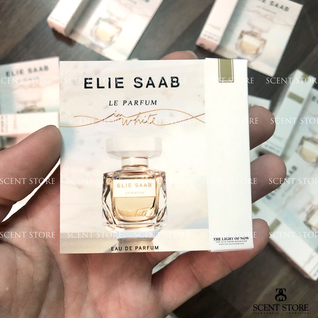 Scentstorevn - Vial chính hãng nước hoa Elie Saab Le Parfum in White [1ml]