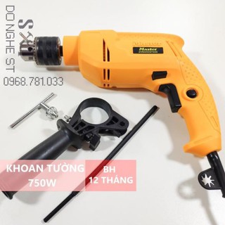 Máy khoan cầm tay Master 1301 750W - BH 12 tháng