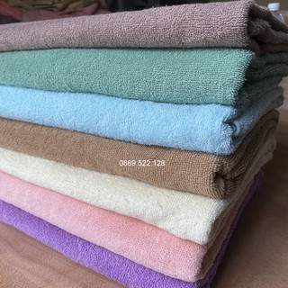 Khăn tắm cotton size to 70x140cm dùng cho gia đình, nam, nữ khách sạn, nhà nghỉ (hàng xuất dư)