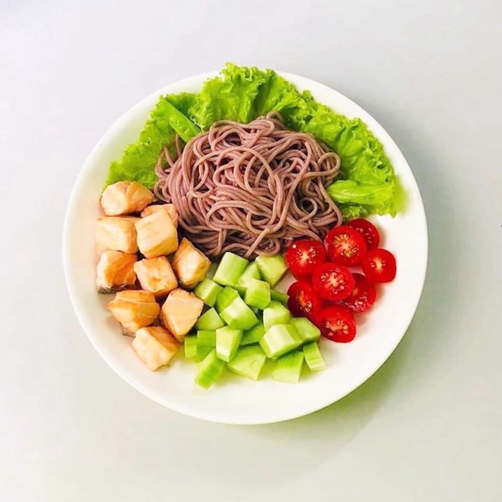 Bún gạo lứt đỏ Hoàng Minh gói 250g, bún hỗ trợ người giảm cân, ăn chay Healthy .